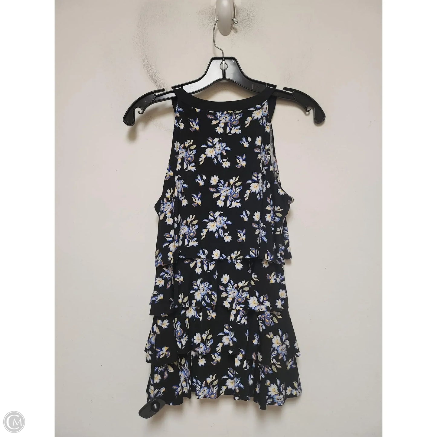 Top Sleeveless By White House Black Market In Floral Print, Size: Xs