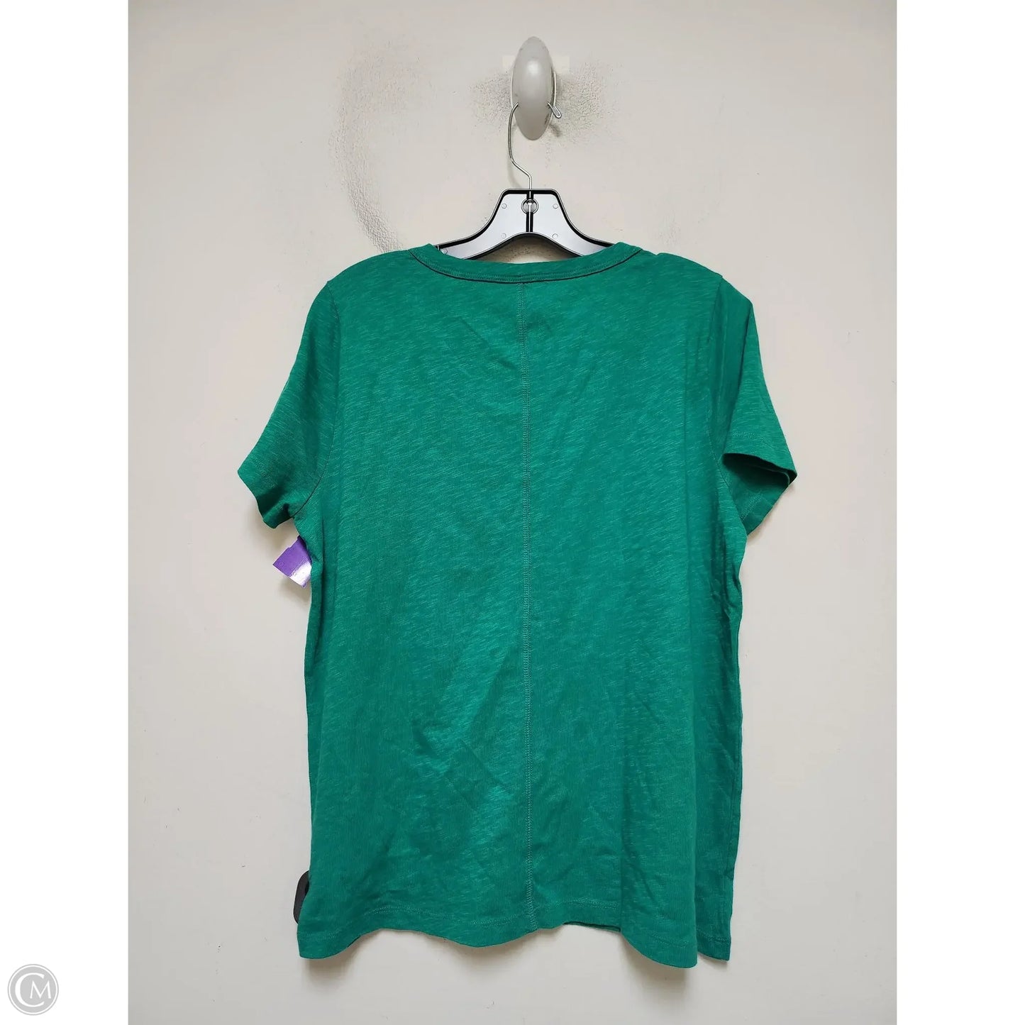 Top Short Sleeve Basic By J. Crew In Green, Size: L