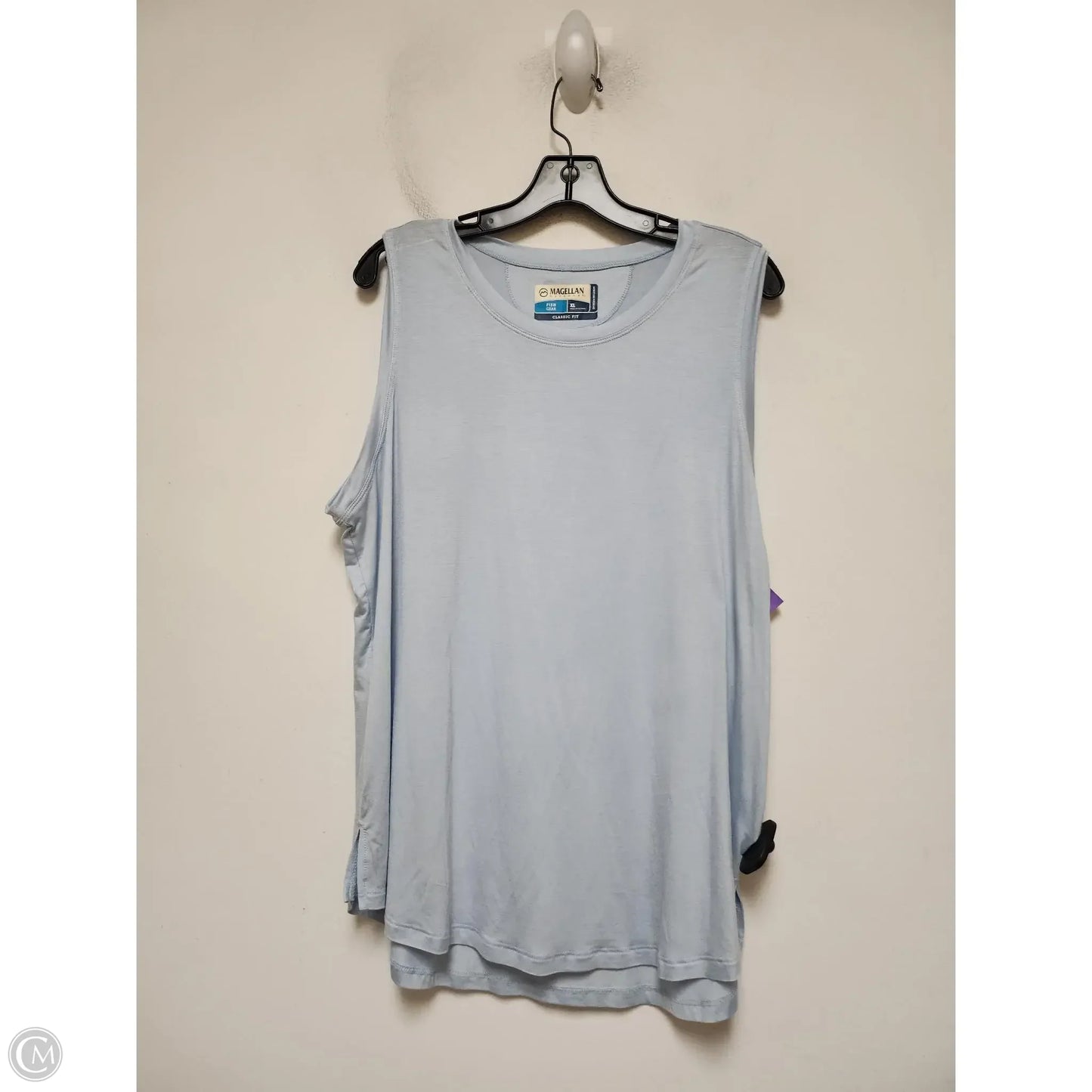 Top Sleeveless Basic By Magellan In Blue, Size: Xl