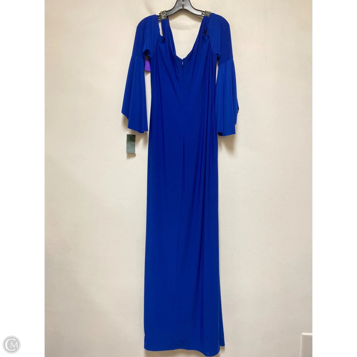 Dress Party Long By Ralph Lauren In Blue, Size: Xl