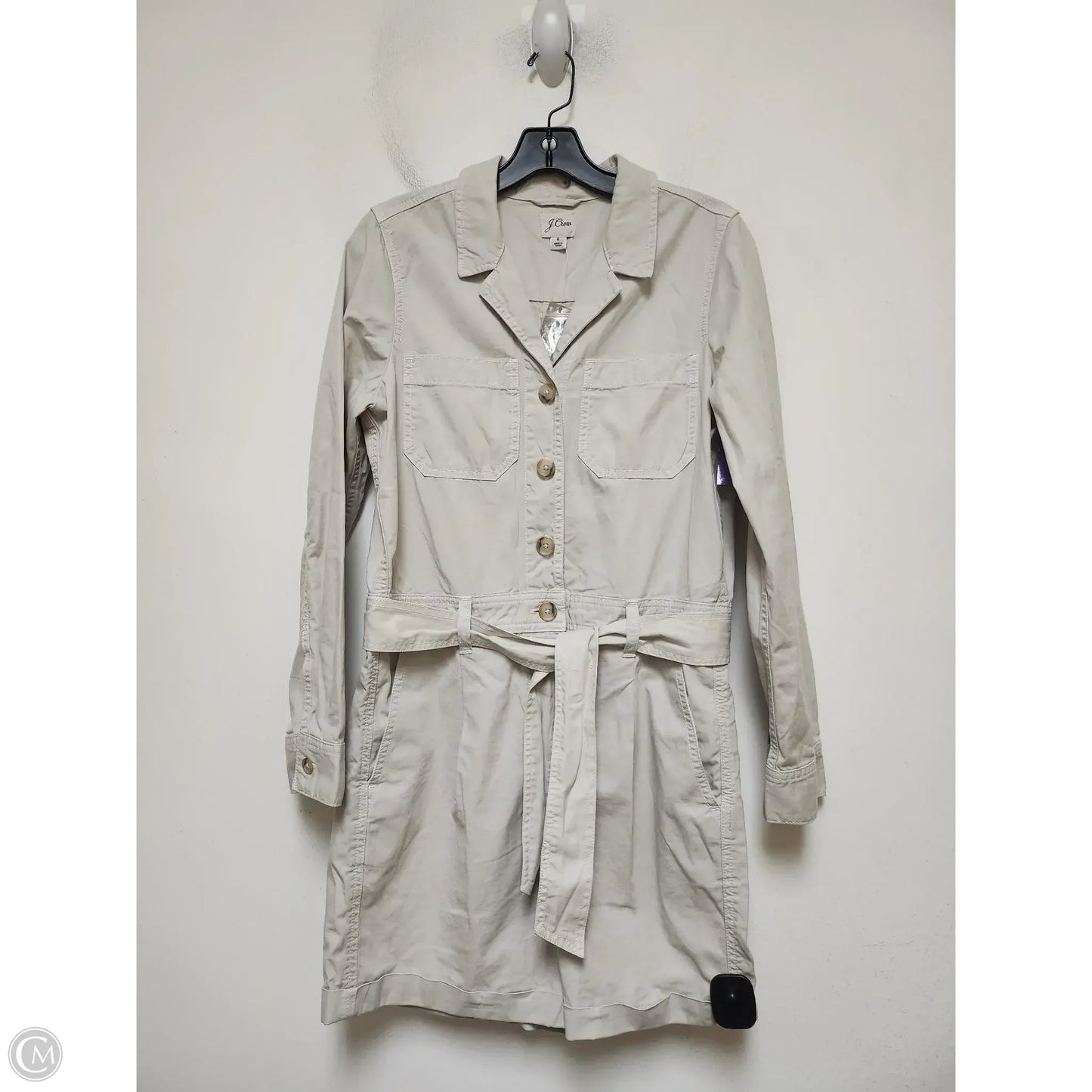 Romper By J. Crew In Tan, Size: 6