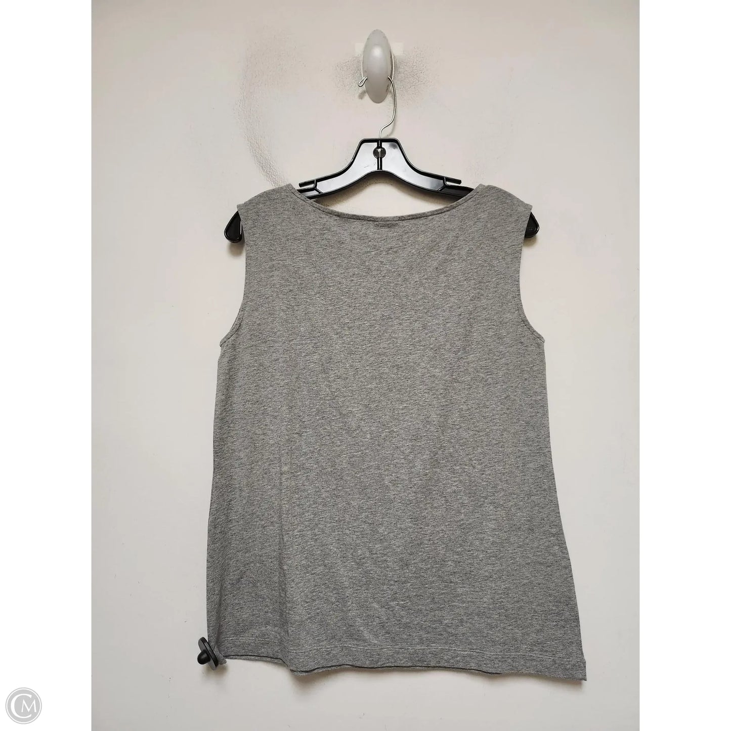 Top Sleeveless Basic By Cabi In Grey, Size: S