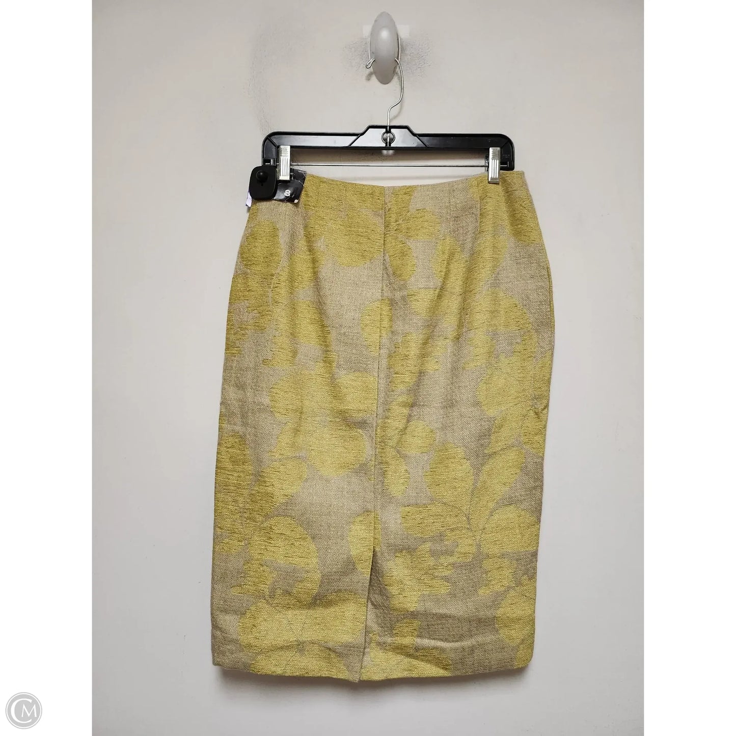 Skirt Midi By Limited In Chartreuse, Size: 8