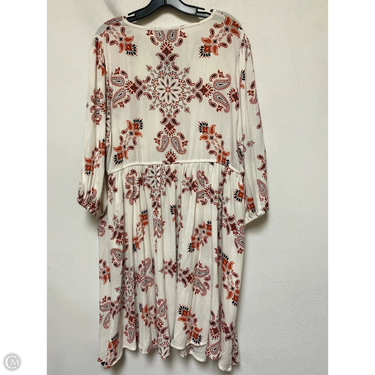 Dress Casual Midi By Torrid In Paisley Print, Size: 1x