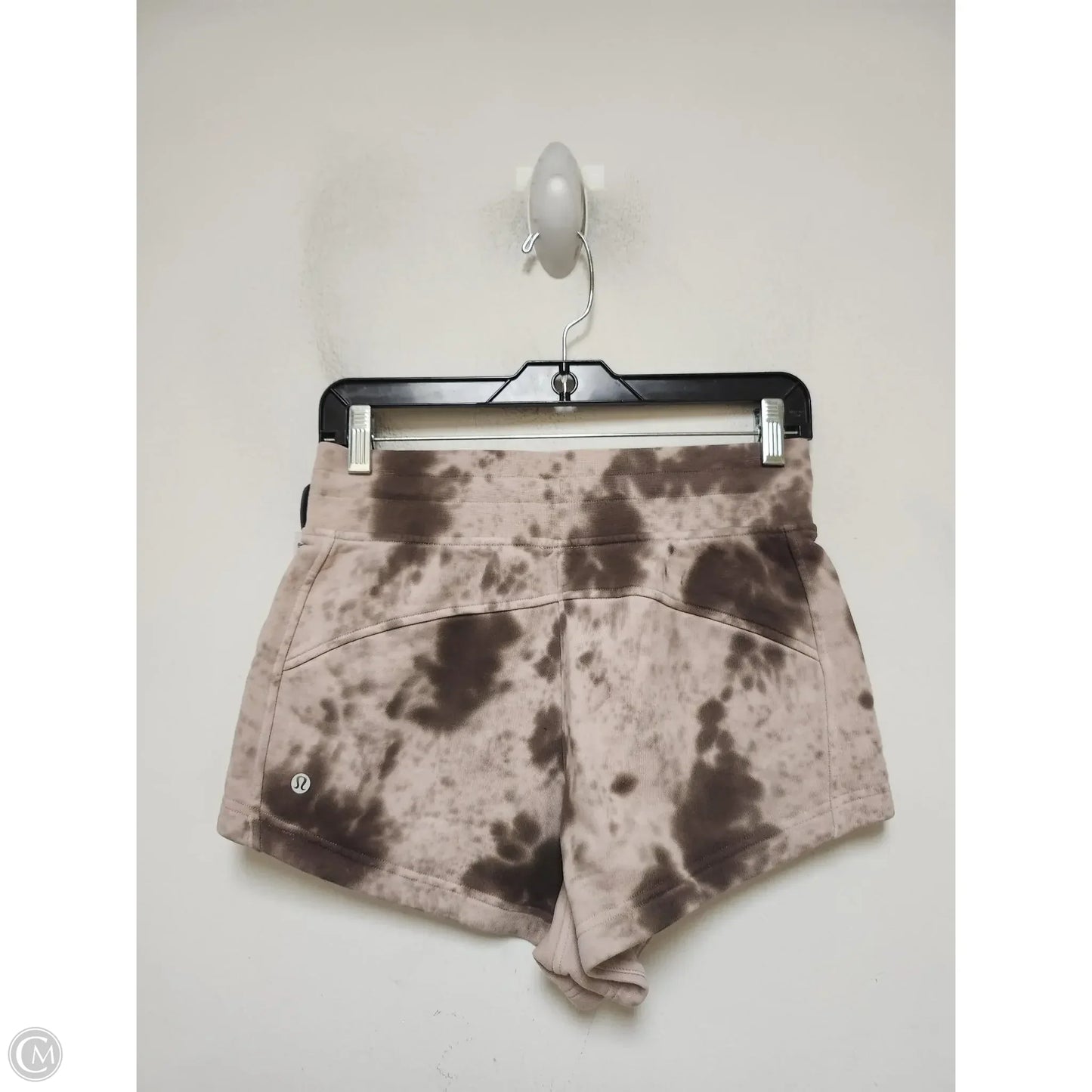 Athletic Shorts By Lululemon In Tie Dye Print, Size: Xs