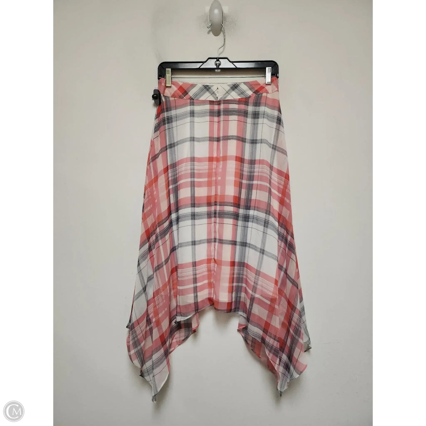Skirt Midi By Tommy Hilfiger In Plaid Pattern, Size: 6