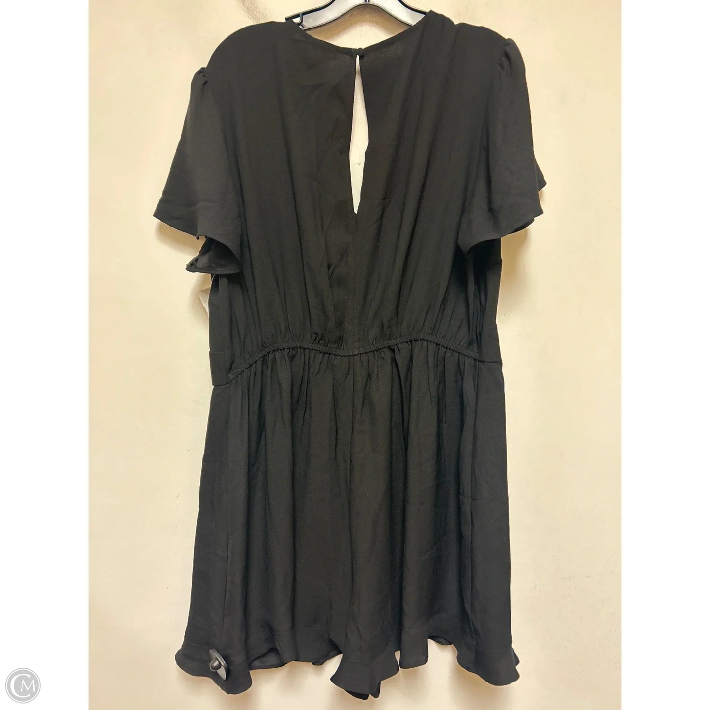 Romper By City Chic In Black, Size: 2x