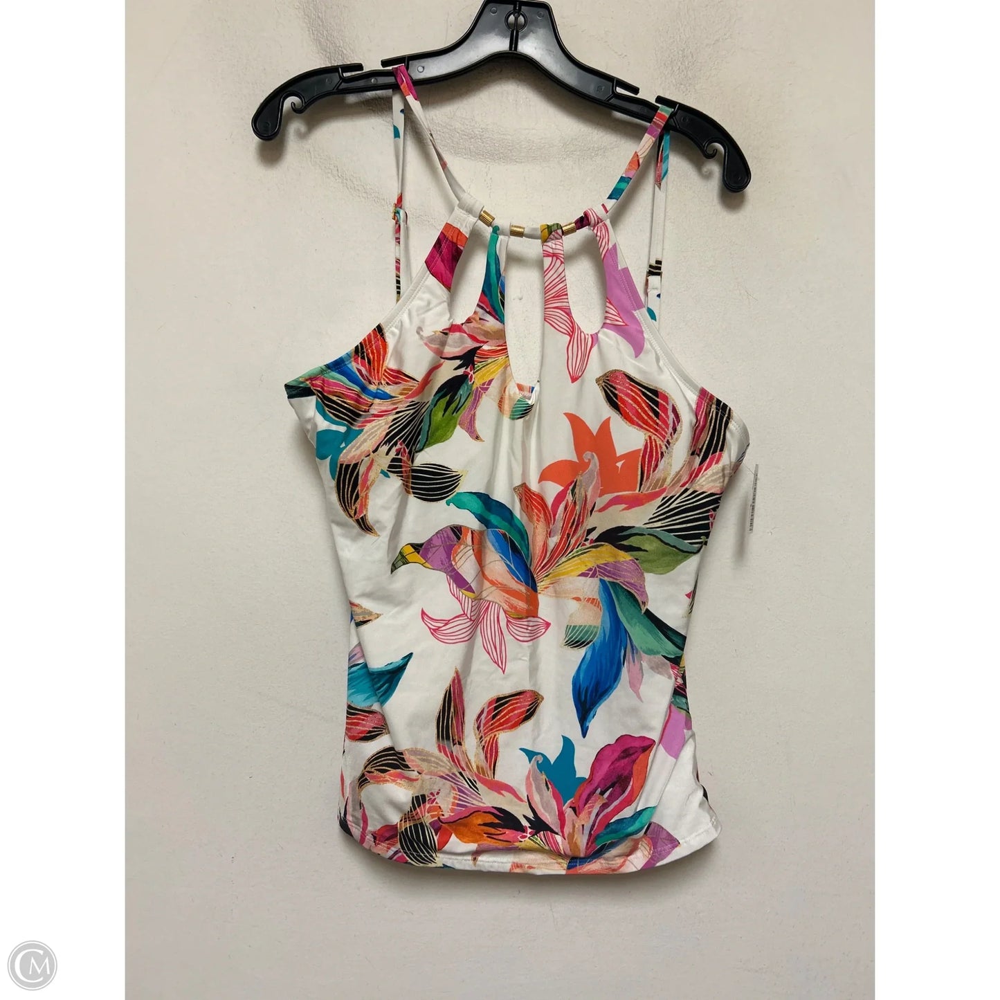 Swimsuit 2pc By La Blanca In Tropical Print, Size: Xl