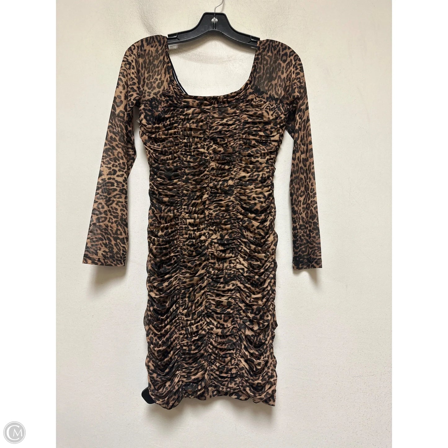 Dress Casual Short By Good American In Animal Print, Size: L