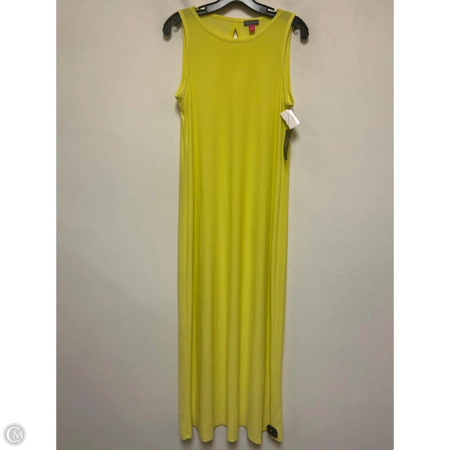 Dress Casual Maxi By Vince Camuto In Yellow, Size: M