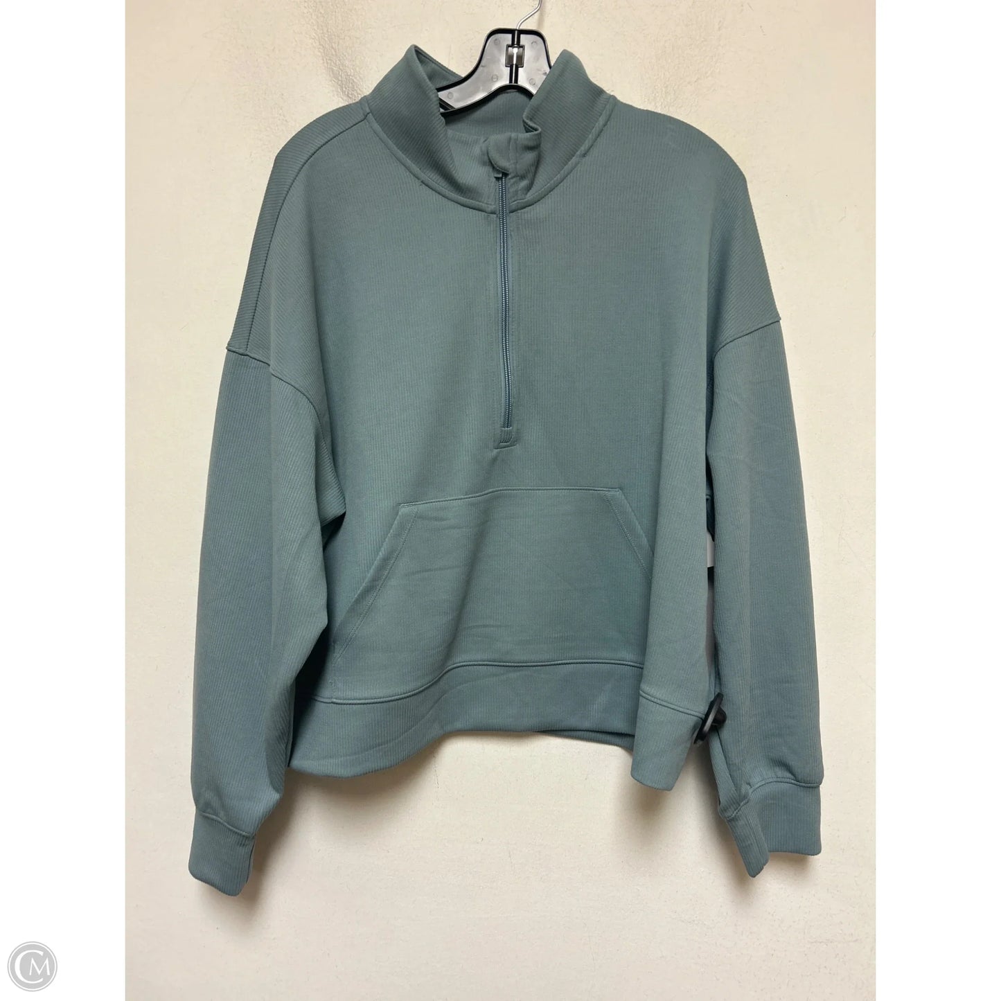 Athletic Top Long Sleeve Crewneck By All In Motion In Blue, Size: Xxl