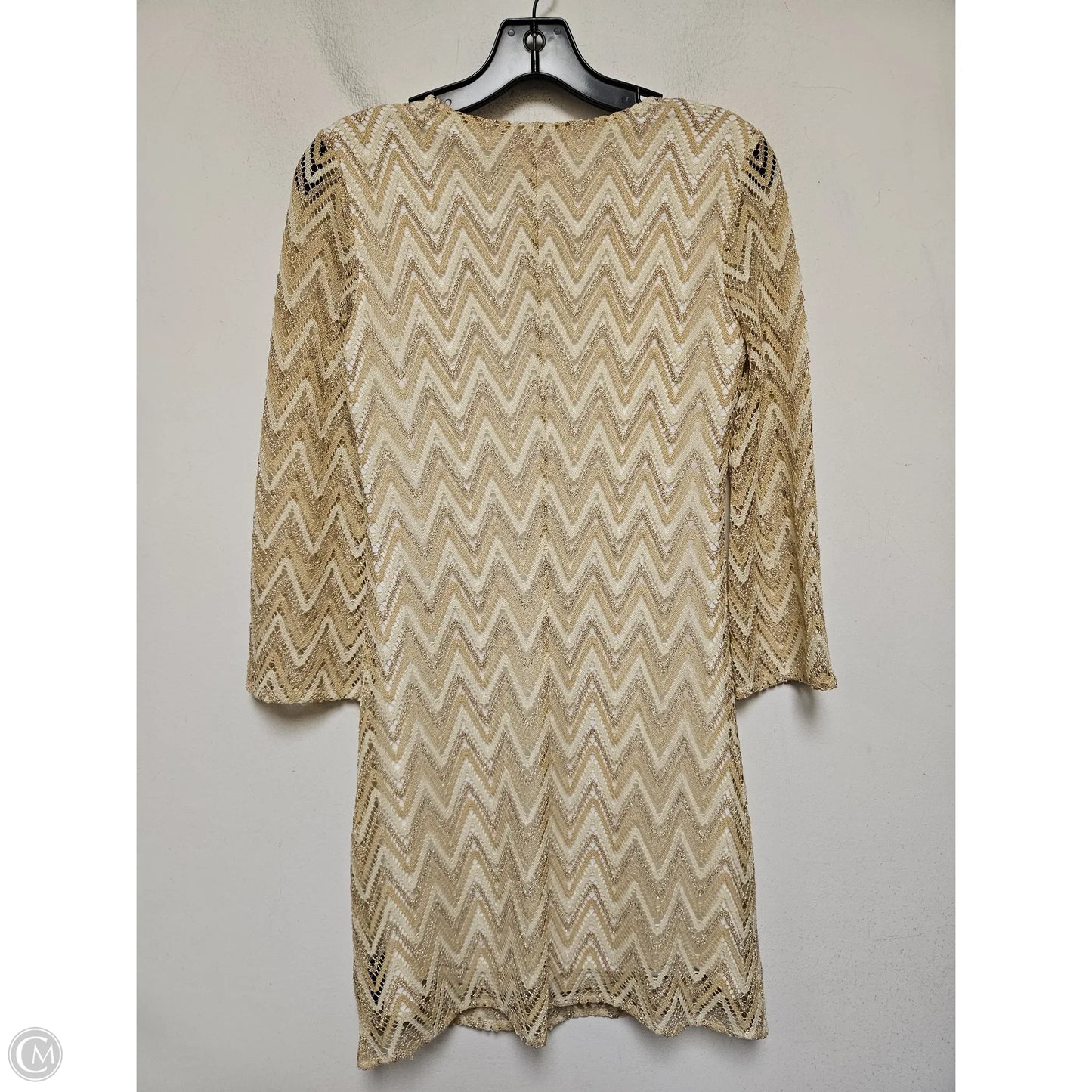 Dress Designer By Lilly Pulitzer In Gold, Size: Xs