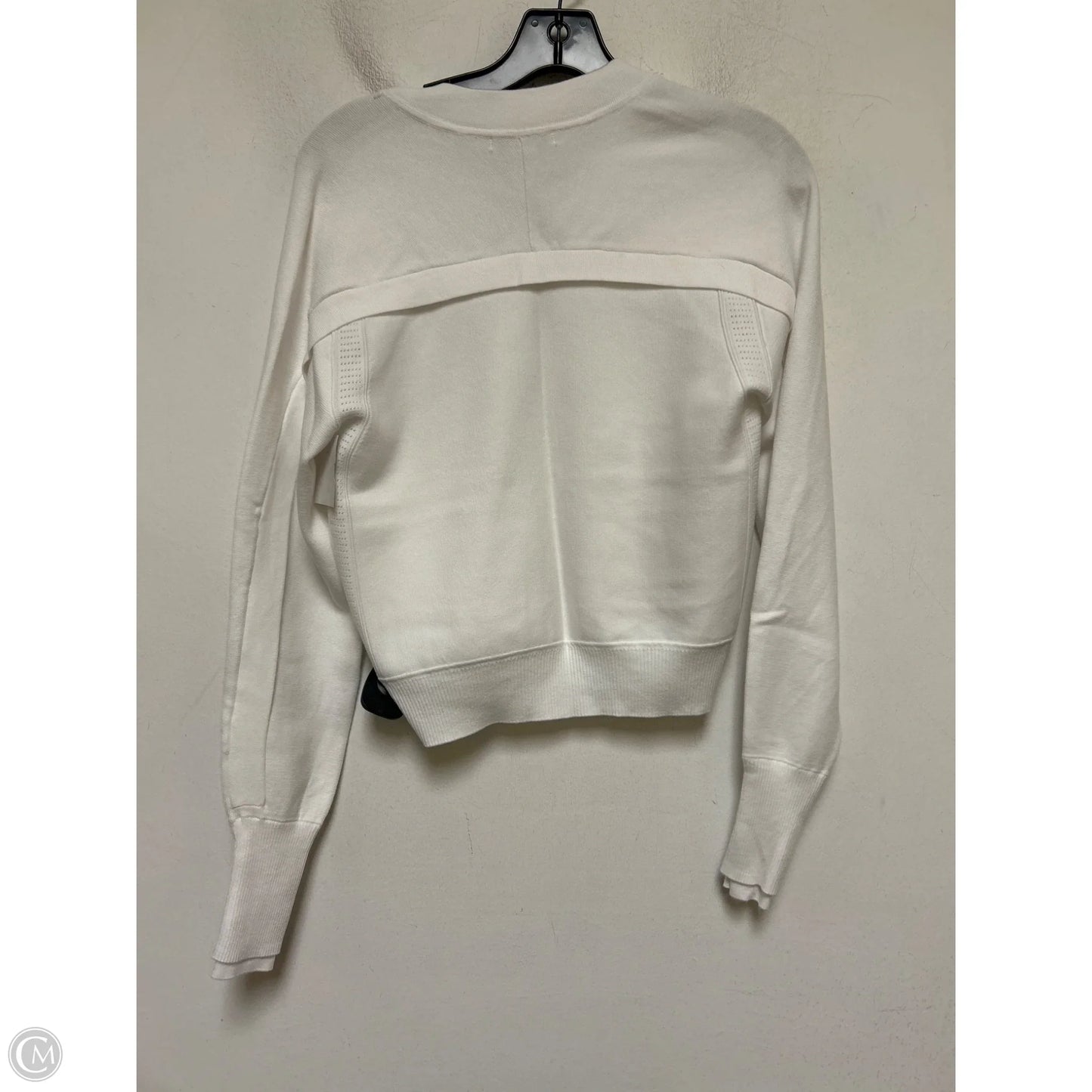 Athletic Jacket By Athleta In White, Size: S