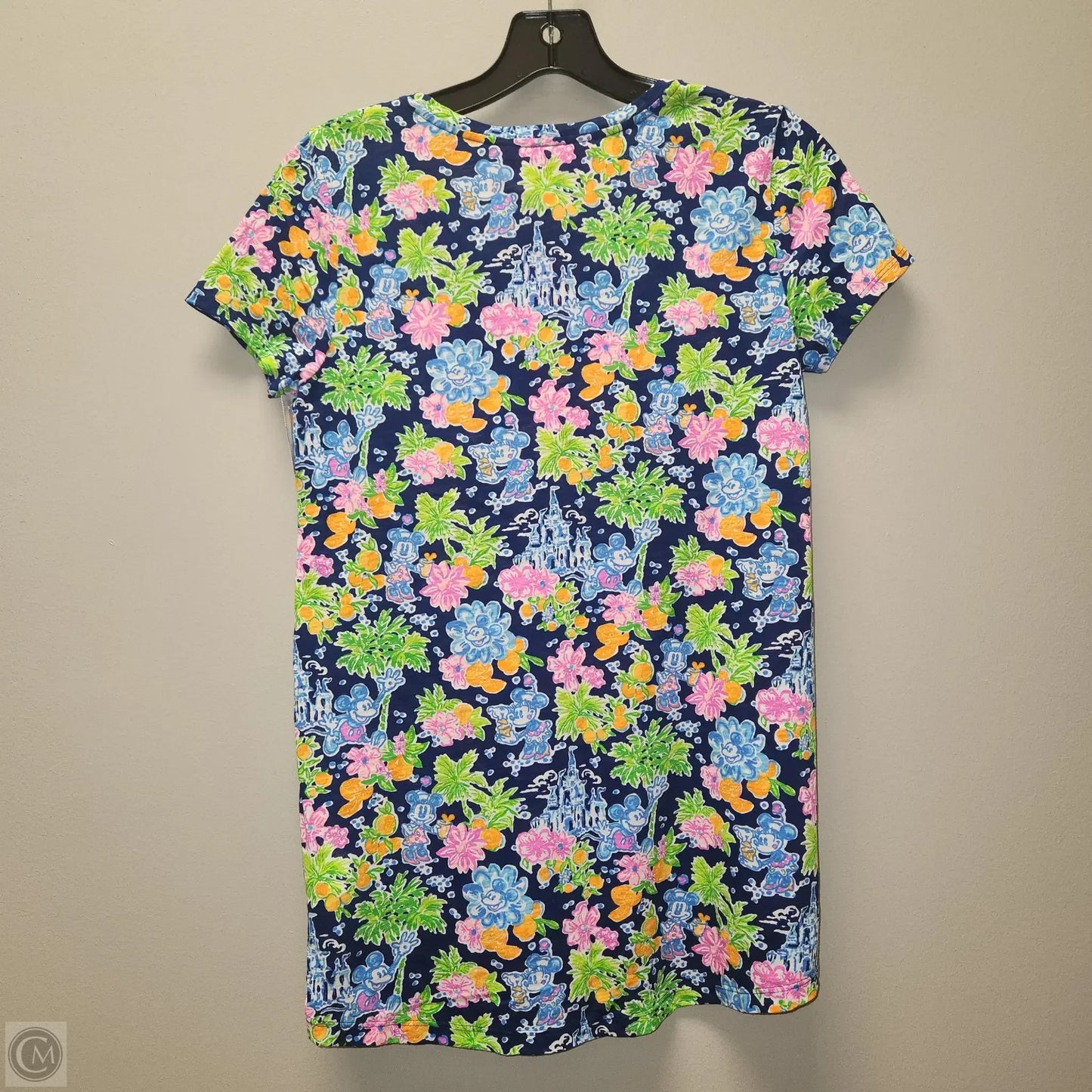 Top Short Sleeve Designer By Lilly Pulitzer In Blue, Size: Xs