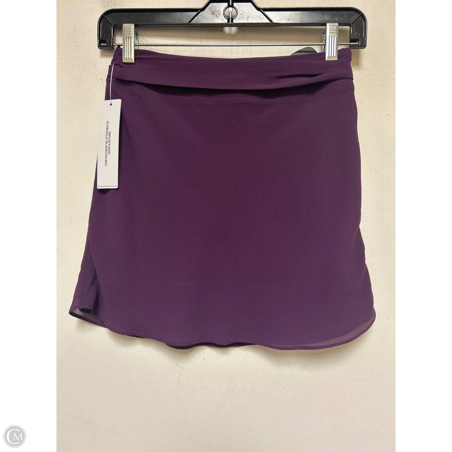 Skirt Set 2pc By Clothes Mentor In Purple, Size: 0