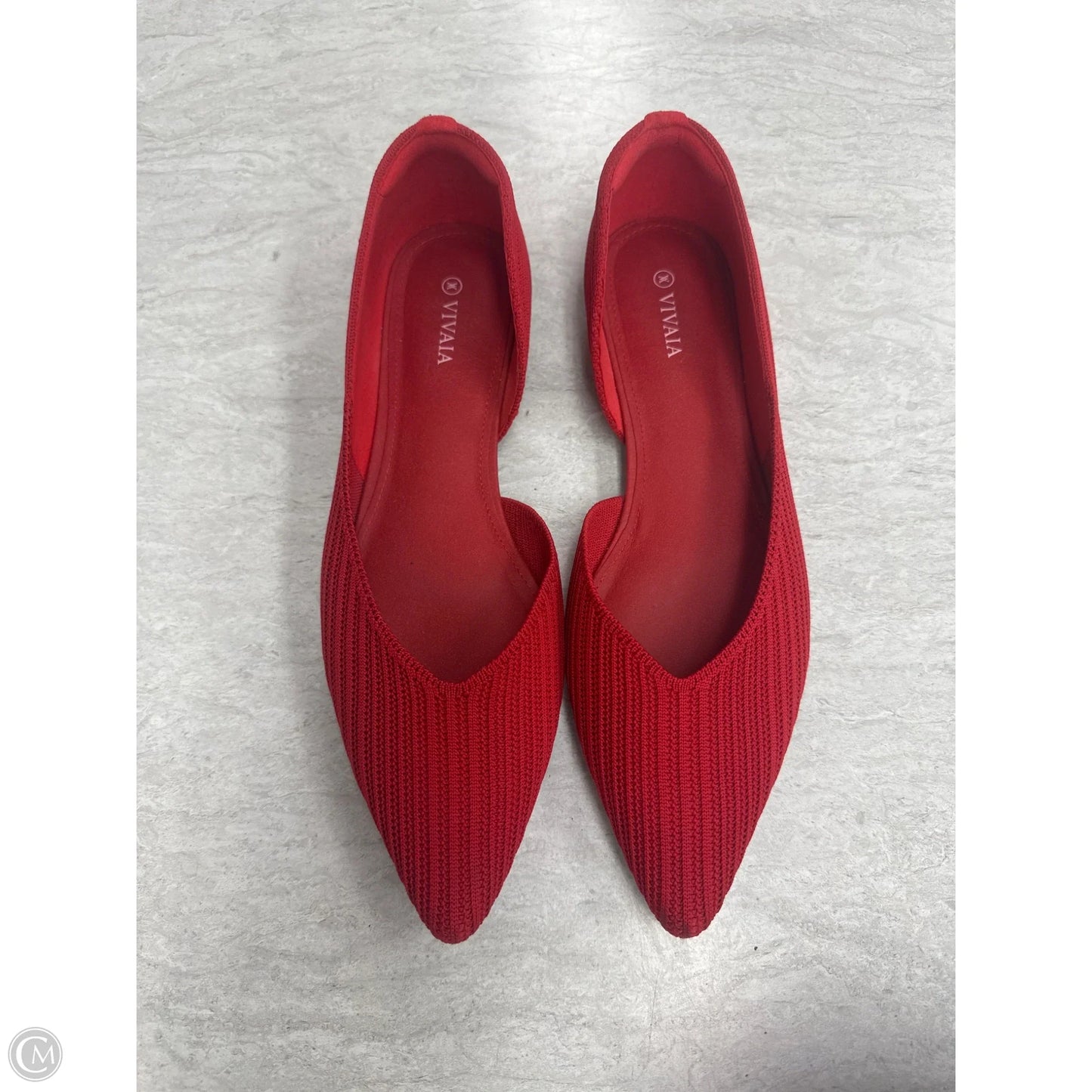 Shoes Flats By Vivaia In Red, Size: 10