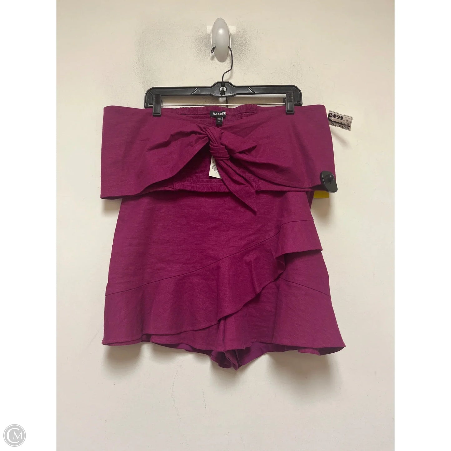 Skirt Set 2pc By Express In Purple, Size: 14