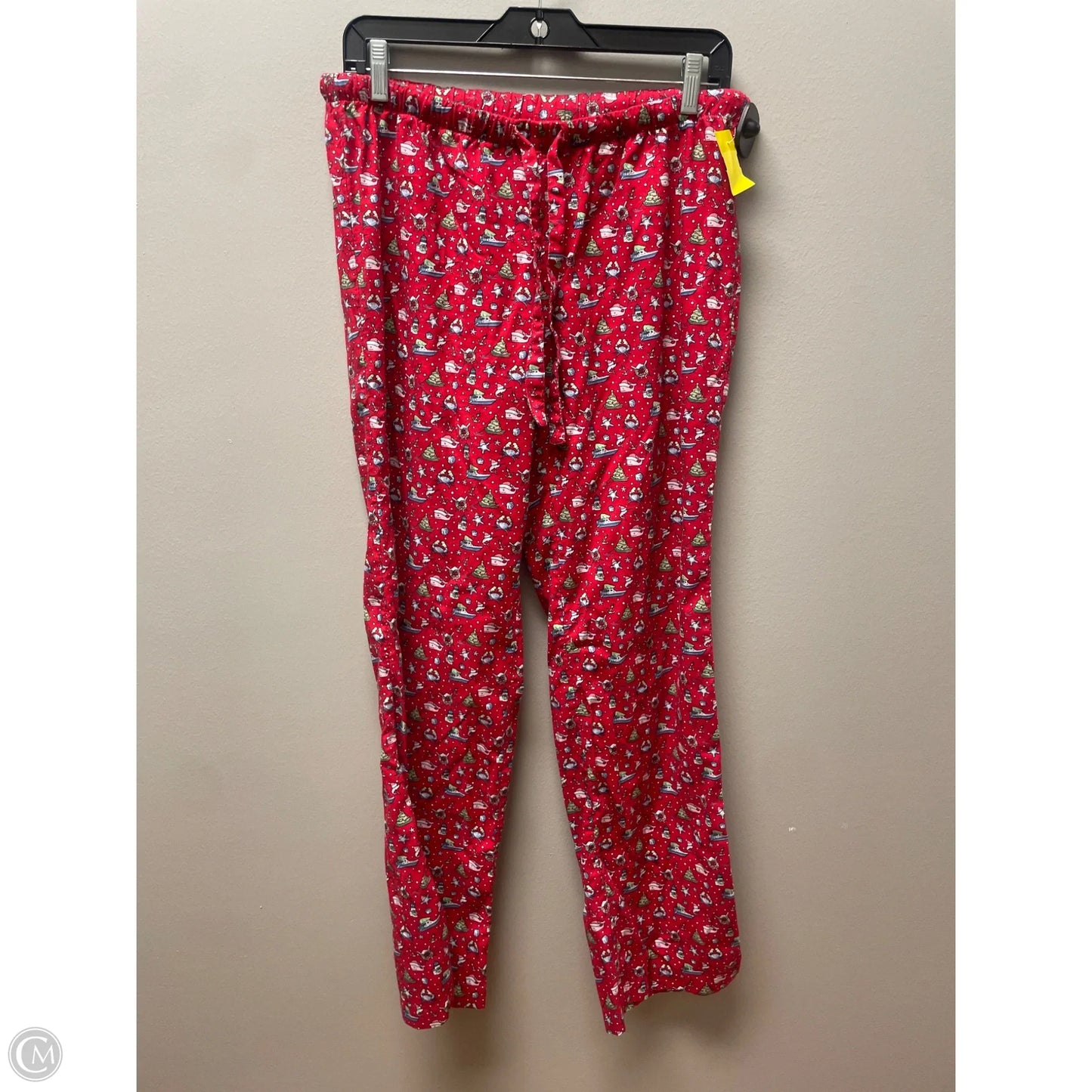 Pajamas 2pc By Vineyard Vines In Grey & Red, Size: Xs