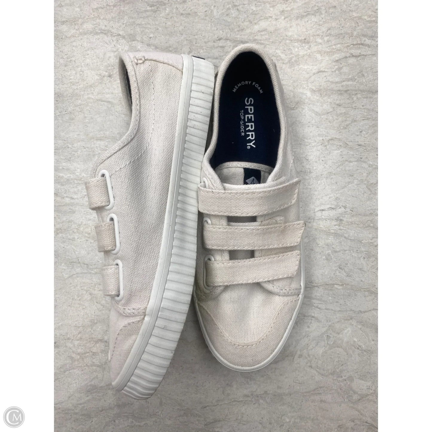 Shoes Flats By Sperry In Cream, Size: 8