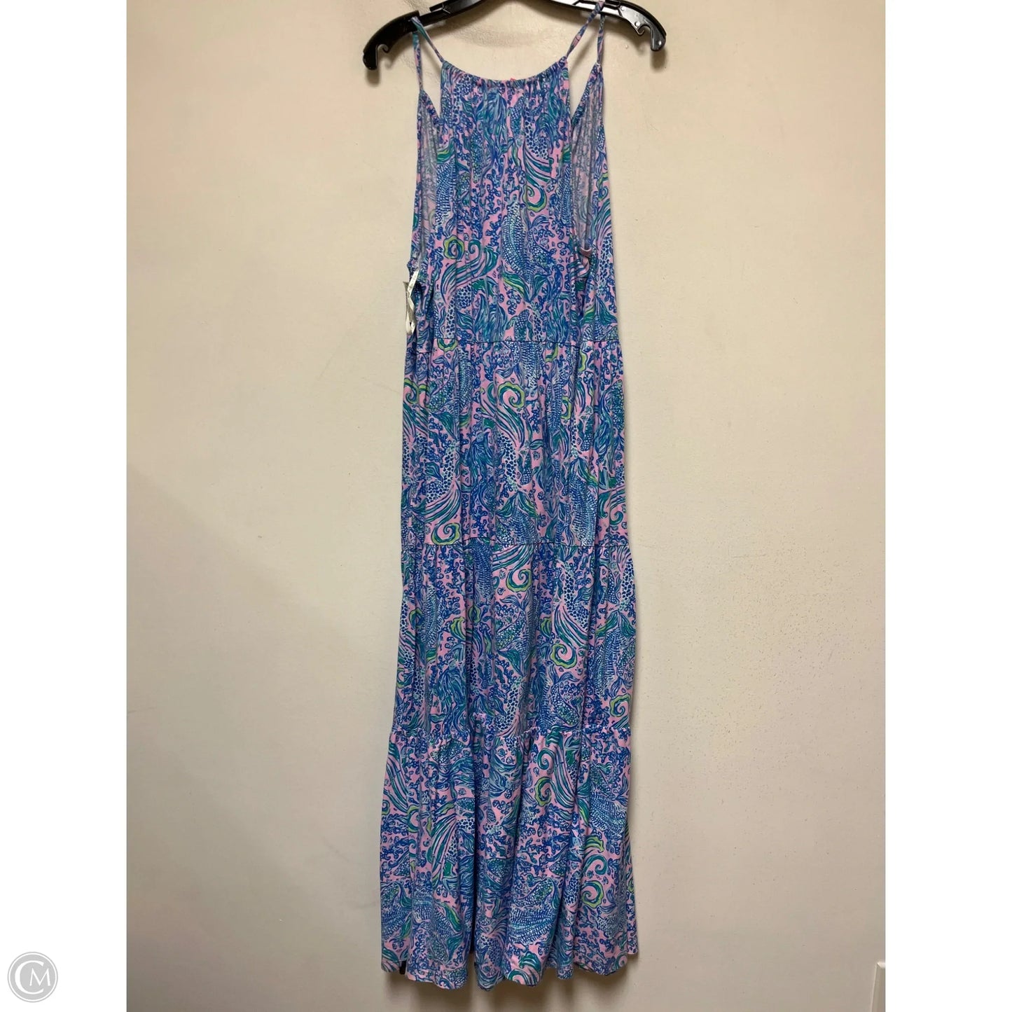 Dress Designer By Lilly Pulitzer In Blue & Pink, Size: Xxl