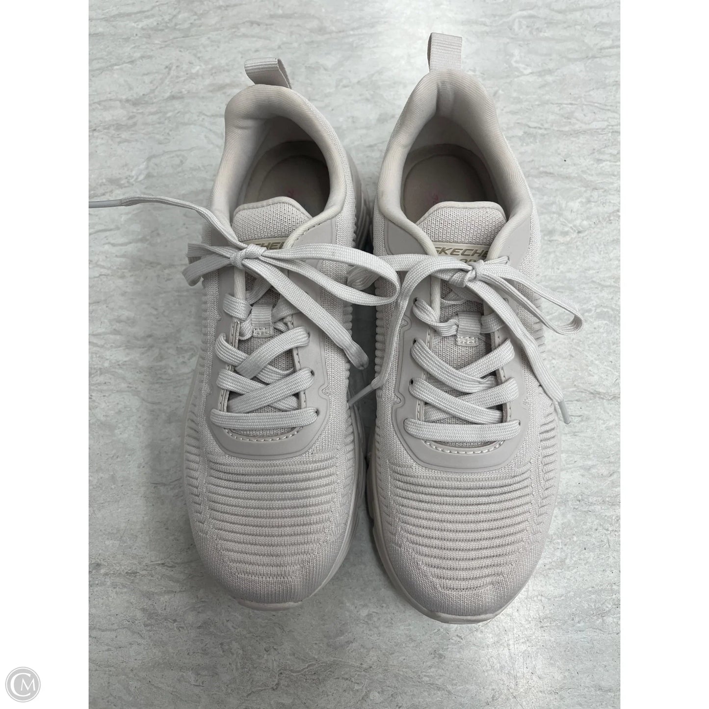 Shoes Athletic By Skechers In Tan, Size: 6.5