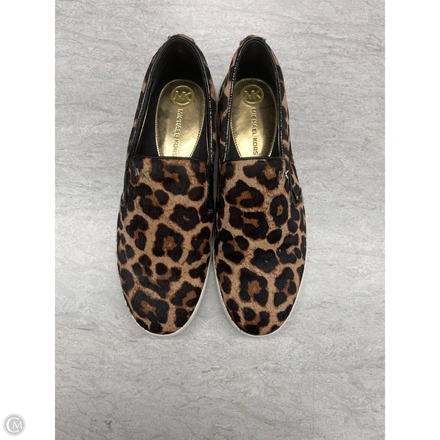 Shoes Designer By Michael Kors In Animal Print, Size: 7