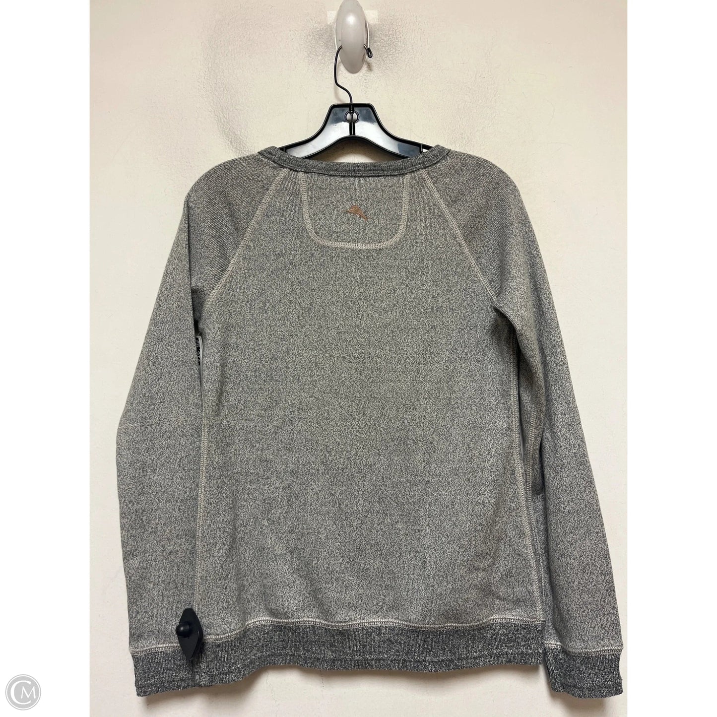 Sweatshirt Crewneck By Tommy Bahama In Grey & Orange, Size: Xs