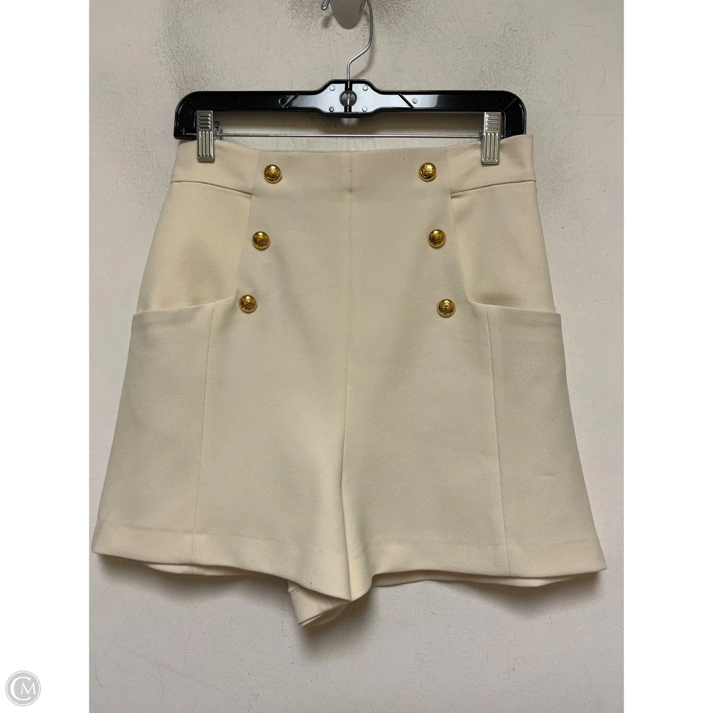 Shorts By Zara In Cream, Size: 8