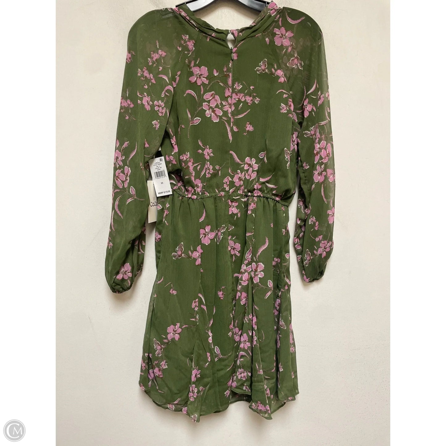 Dress Casual Short By Cece In Floral Print, Size: Xs