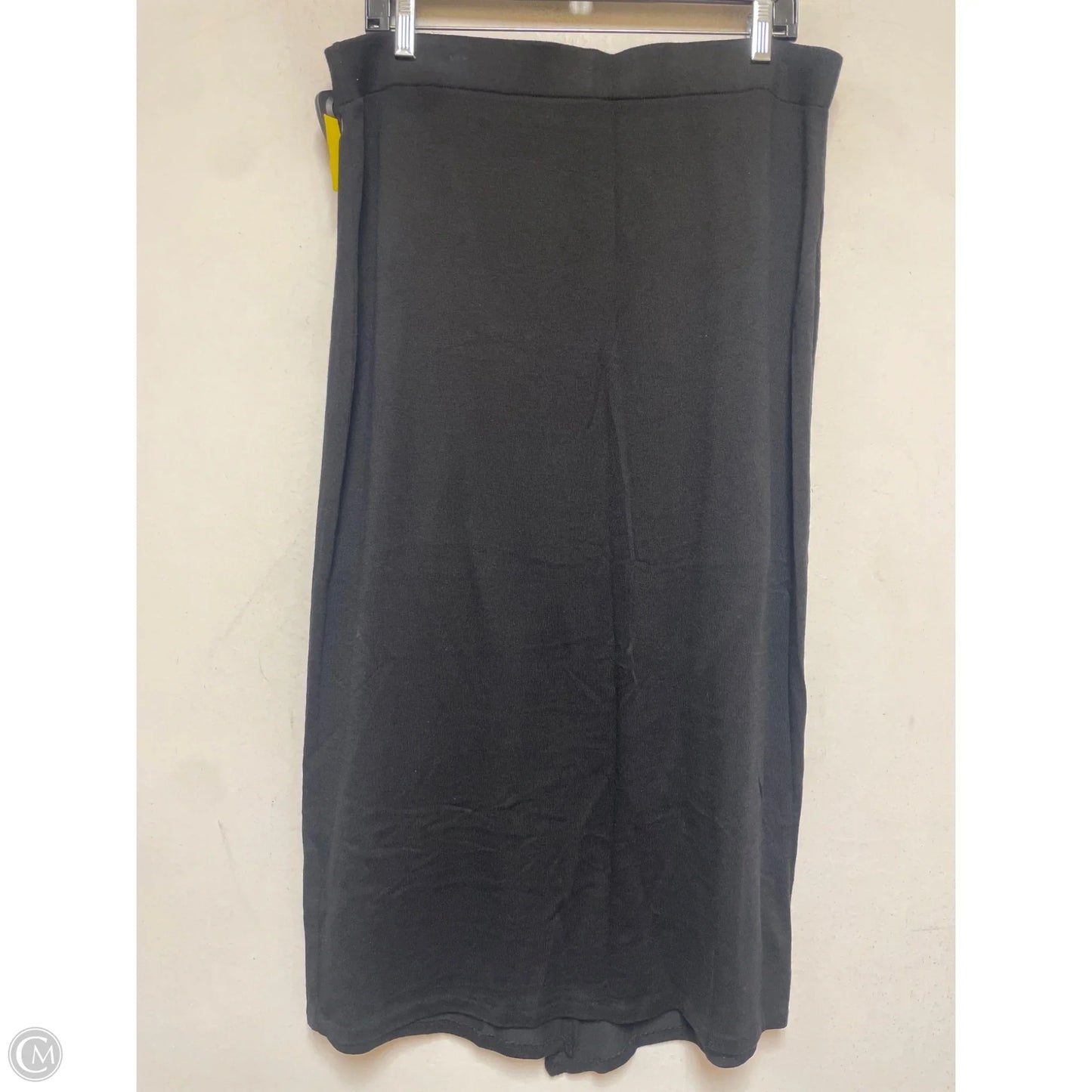 Skirt Midi By Vince In Black, Size: 12