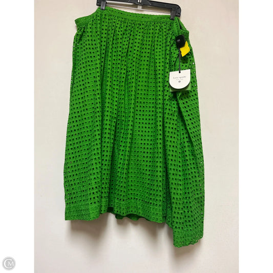 Skirt Designer By Kate Spade In Green, Size: 3x