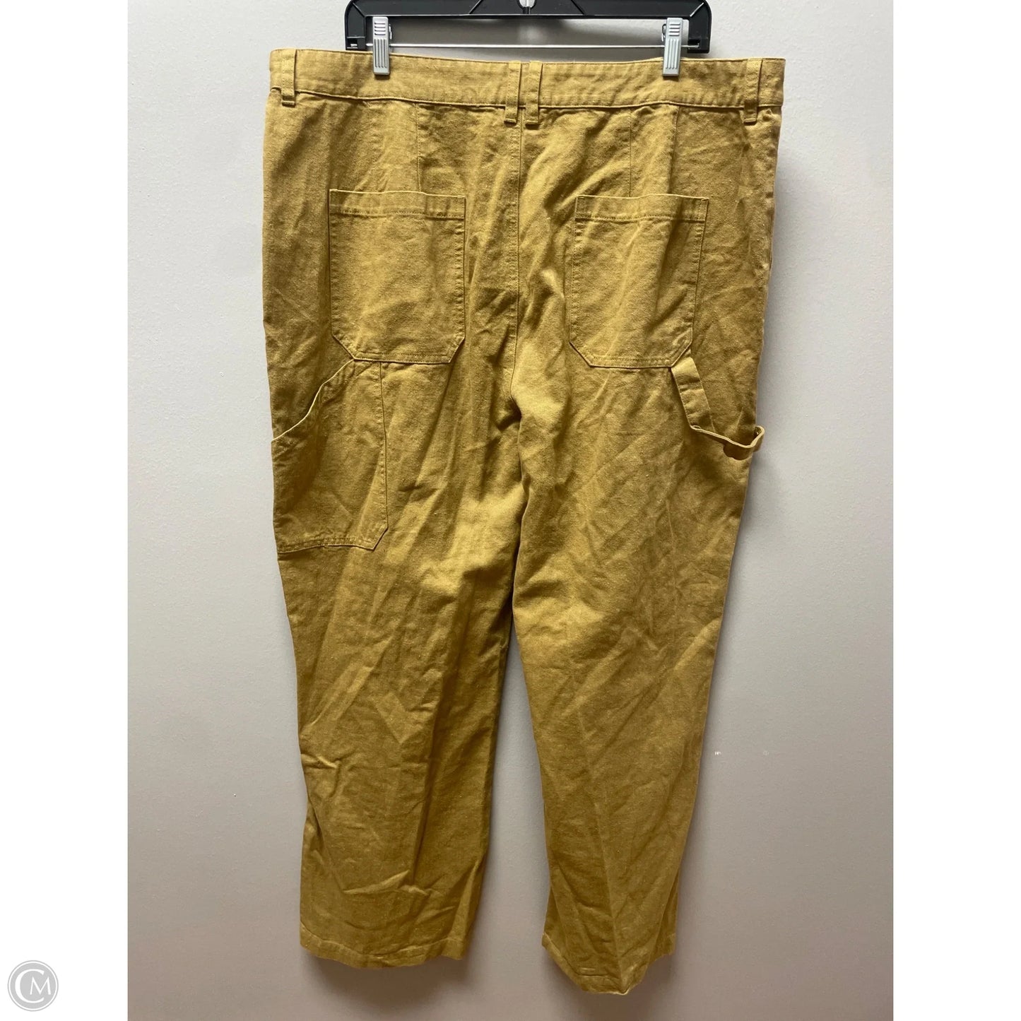 Pants Other By Clothes Mentor In Yellow, Size: 16