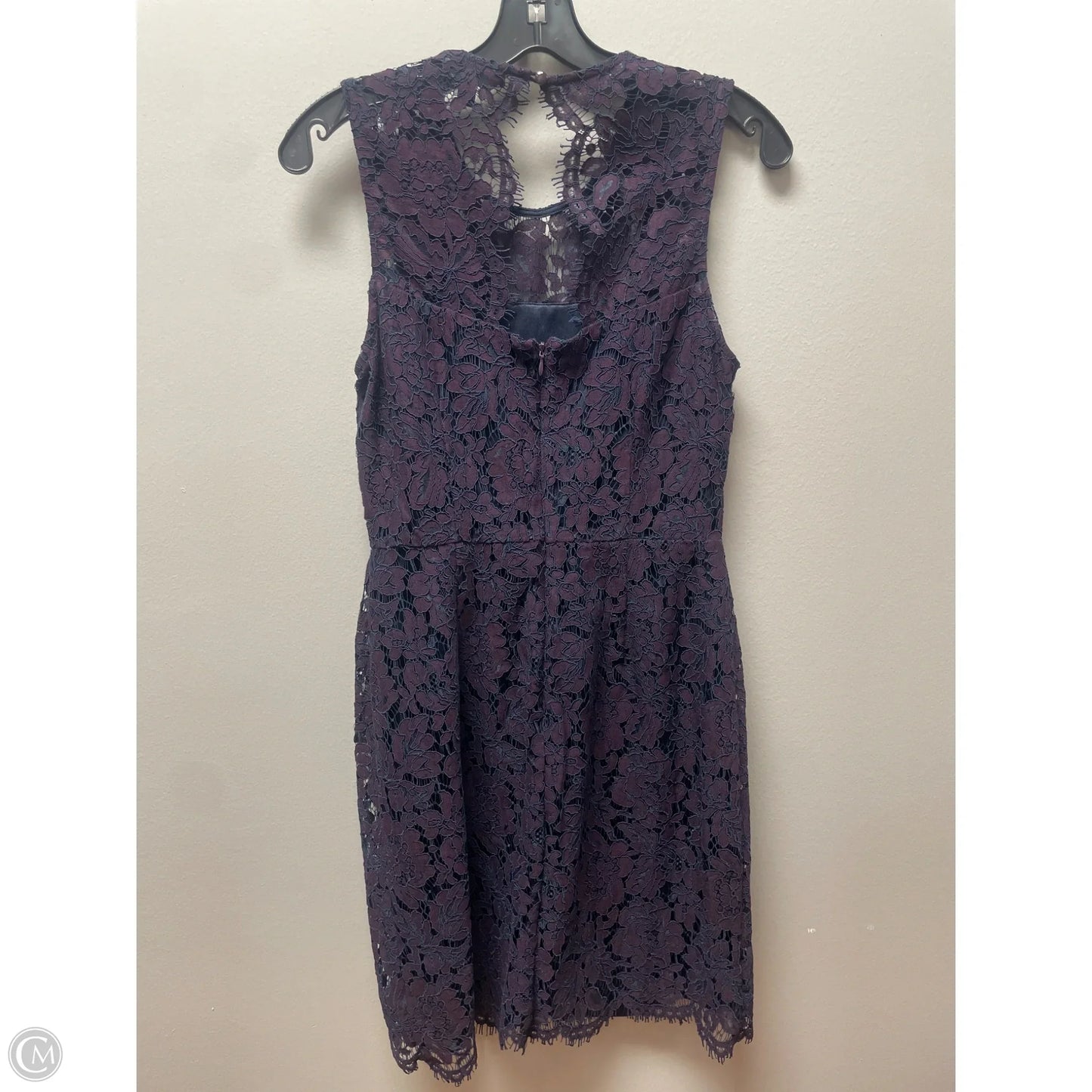 Dress Casual Short By Banana Republic In Blue & Purple, Size: S