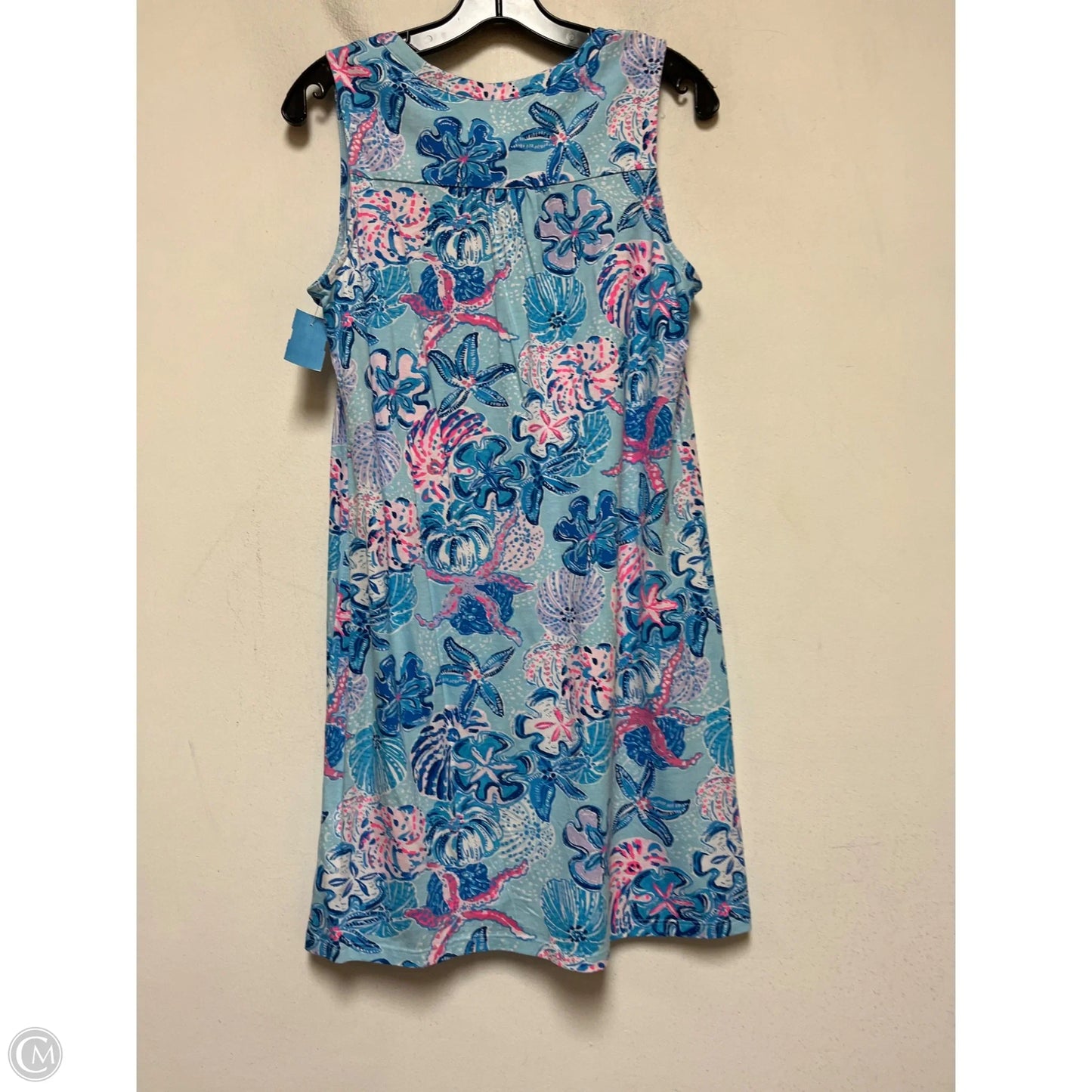 Dress Designer By Lilly Pulitzer In Blue & Pink, Size: S