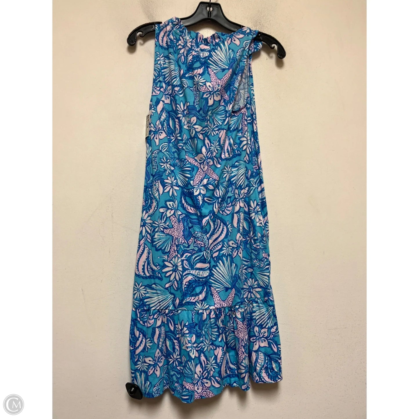 Dress Designer By Lilly Pulitzer In Blue & Pink, Size: Xs