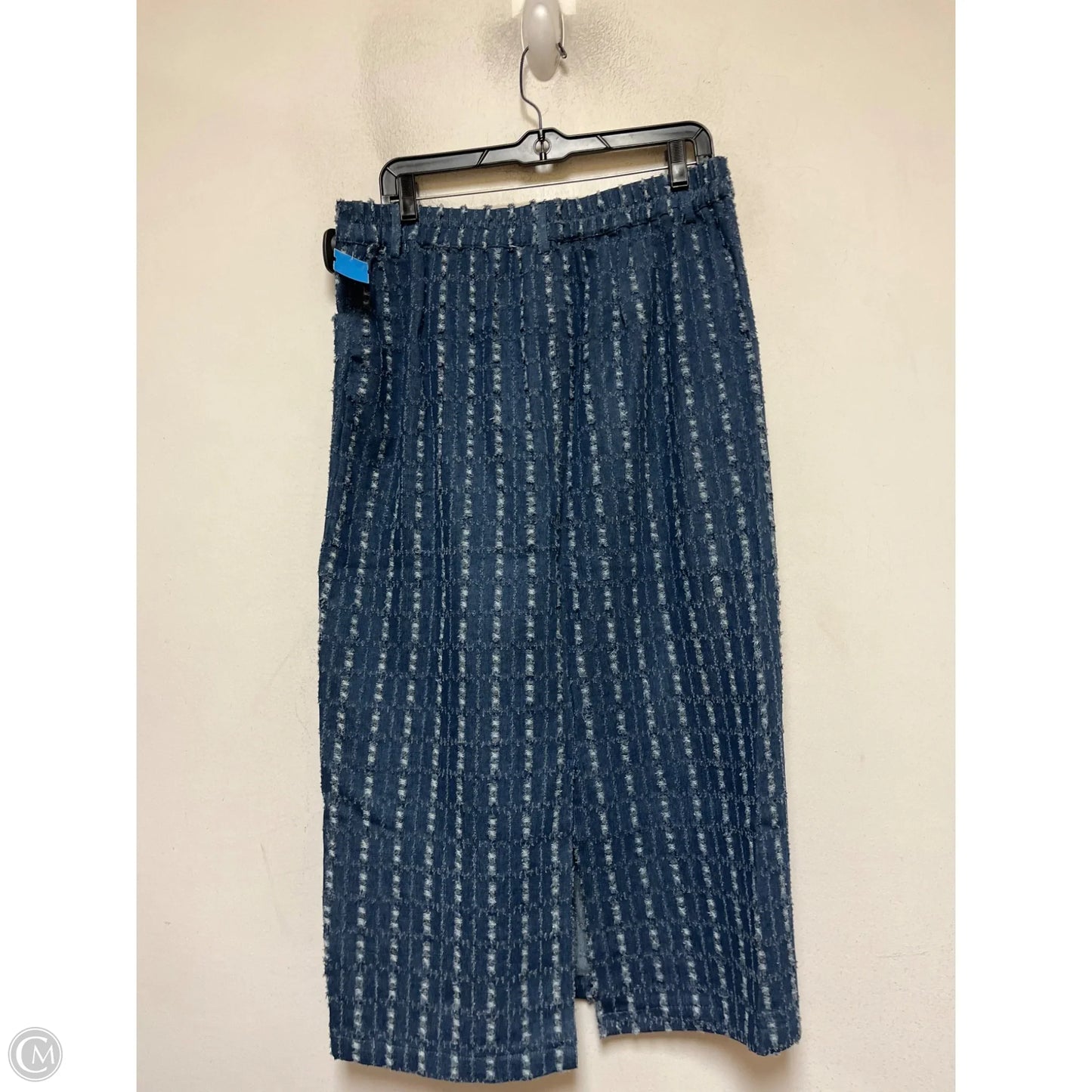 Skirt Midi By Skies Are Blue In Blue, Size: 12