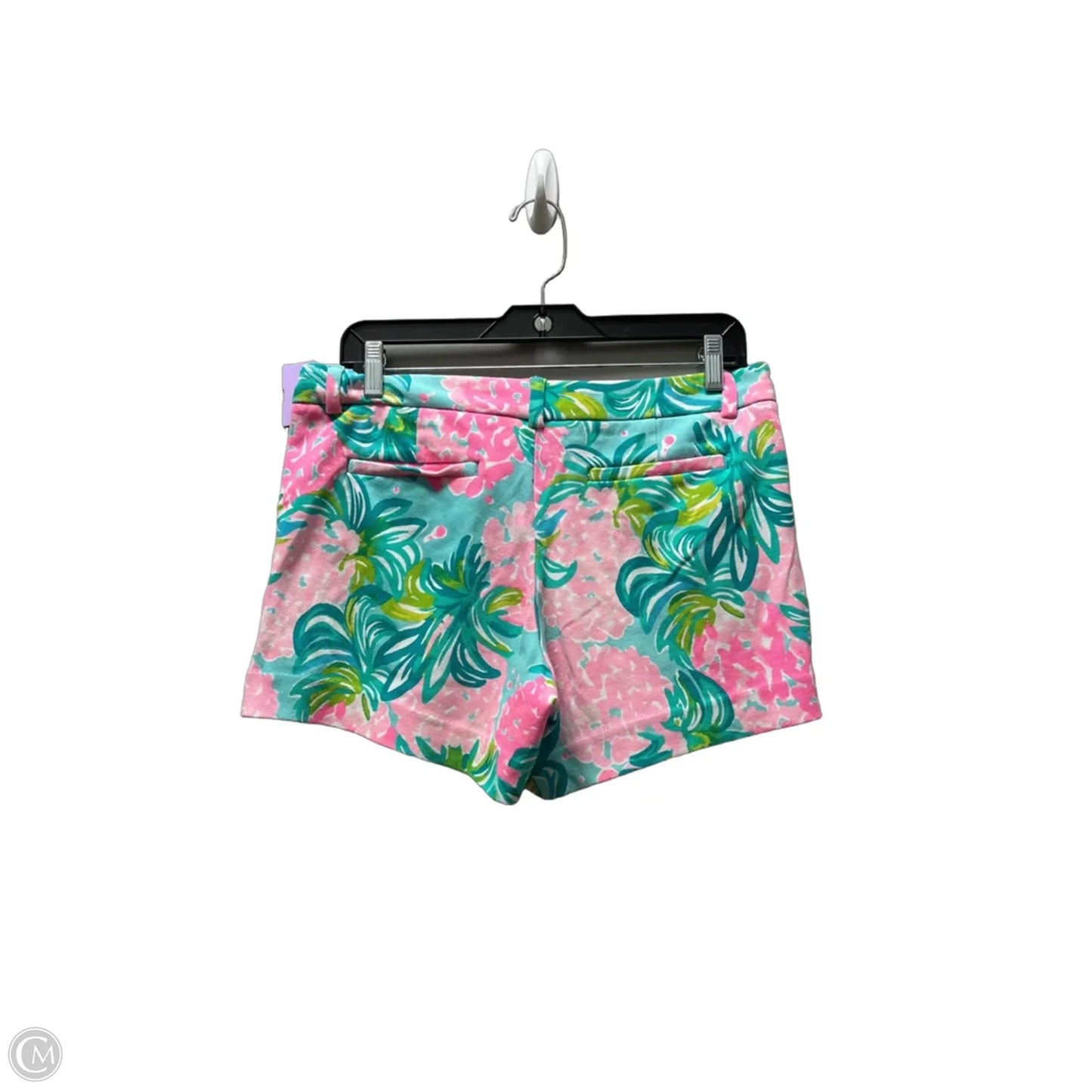 Shorts Designer By Lilly Pulitzer In Green & Pink, Size: 6