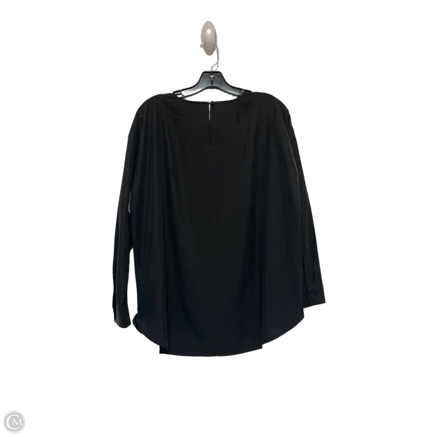 Top Long Sleeve By Eileen Fisher In Black, Size: Xs