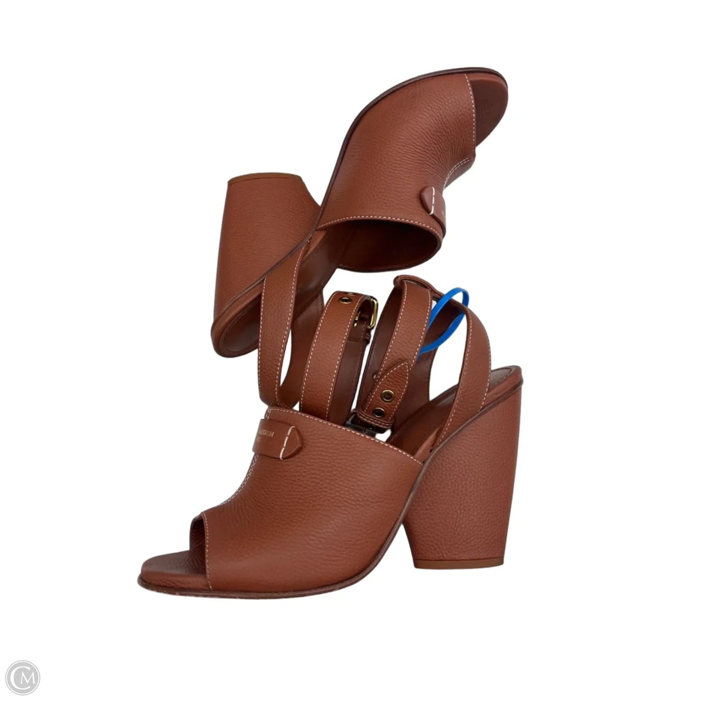 Shoes Luxury Designer By Louis Vuitton In Brown, Size: 8