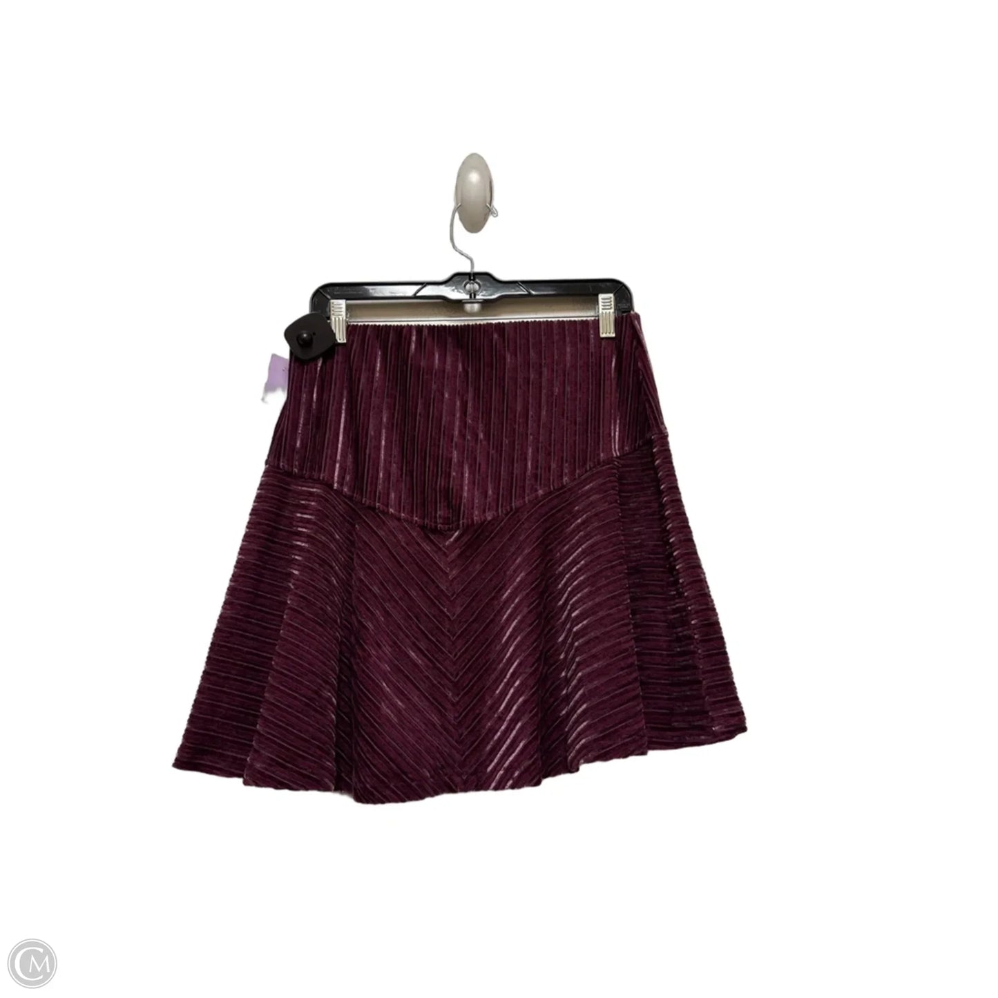 Skirt Mini & Short By Free People In Purple, Size: 12