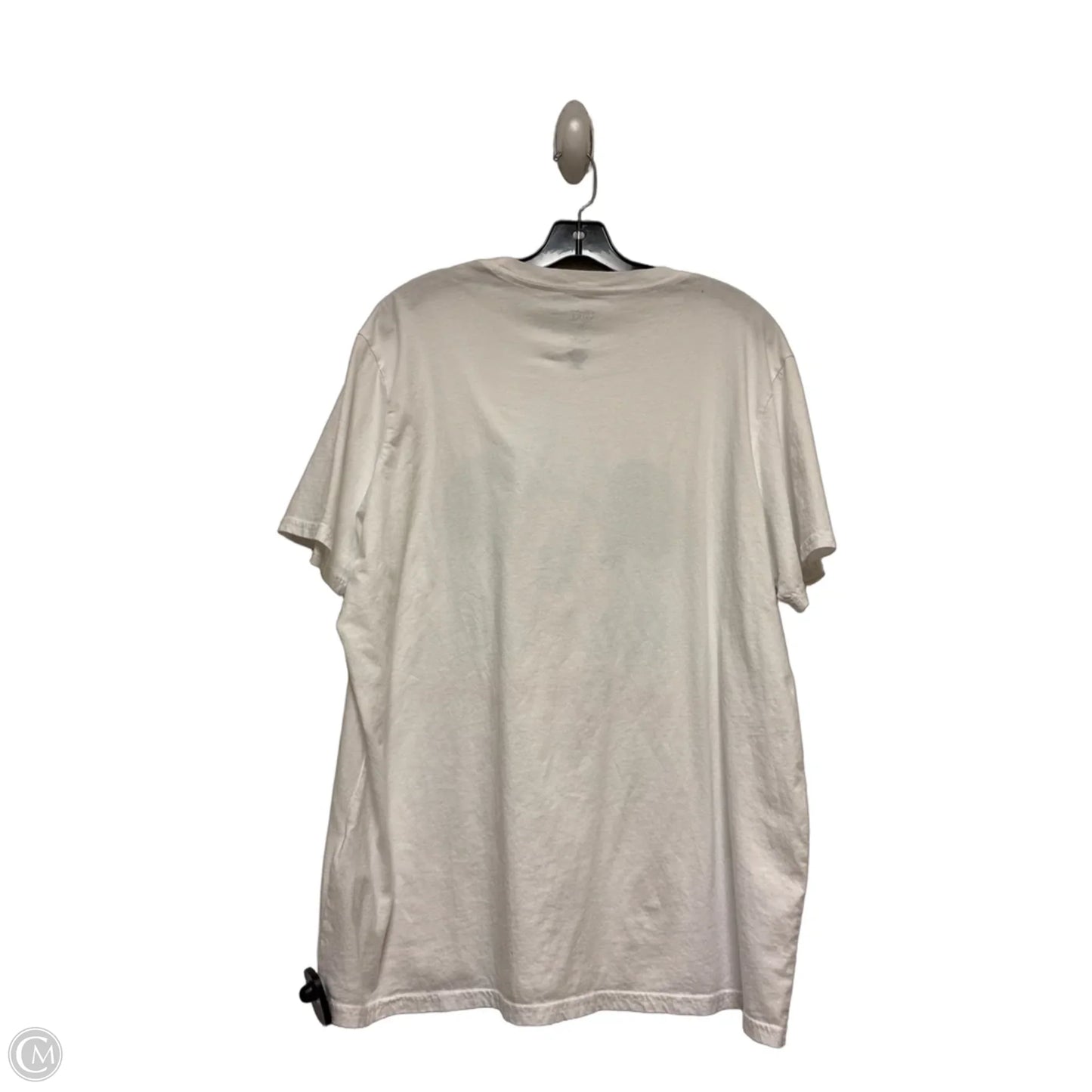 Top Short Sleeve Basic By Disney Store In White, Size: L
