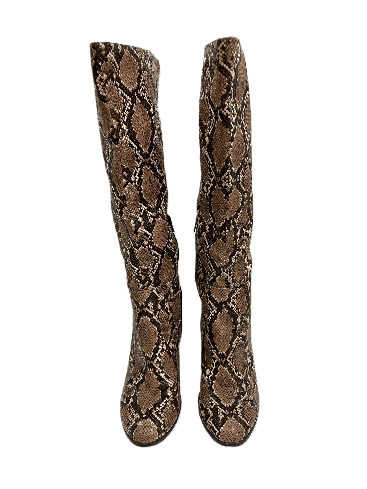 Boots Knee Heels By A New Day In Animal Print, Size: 7.5