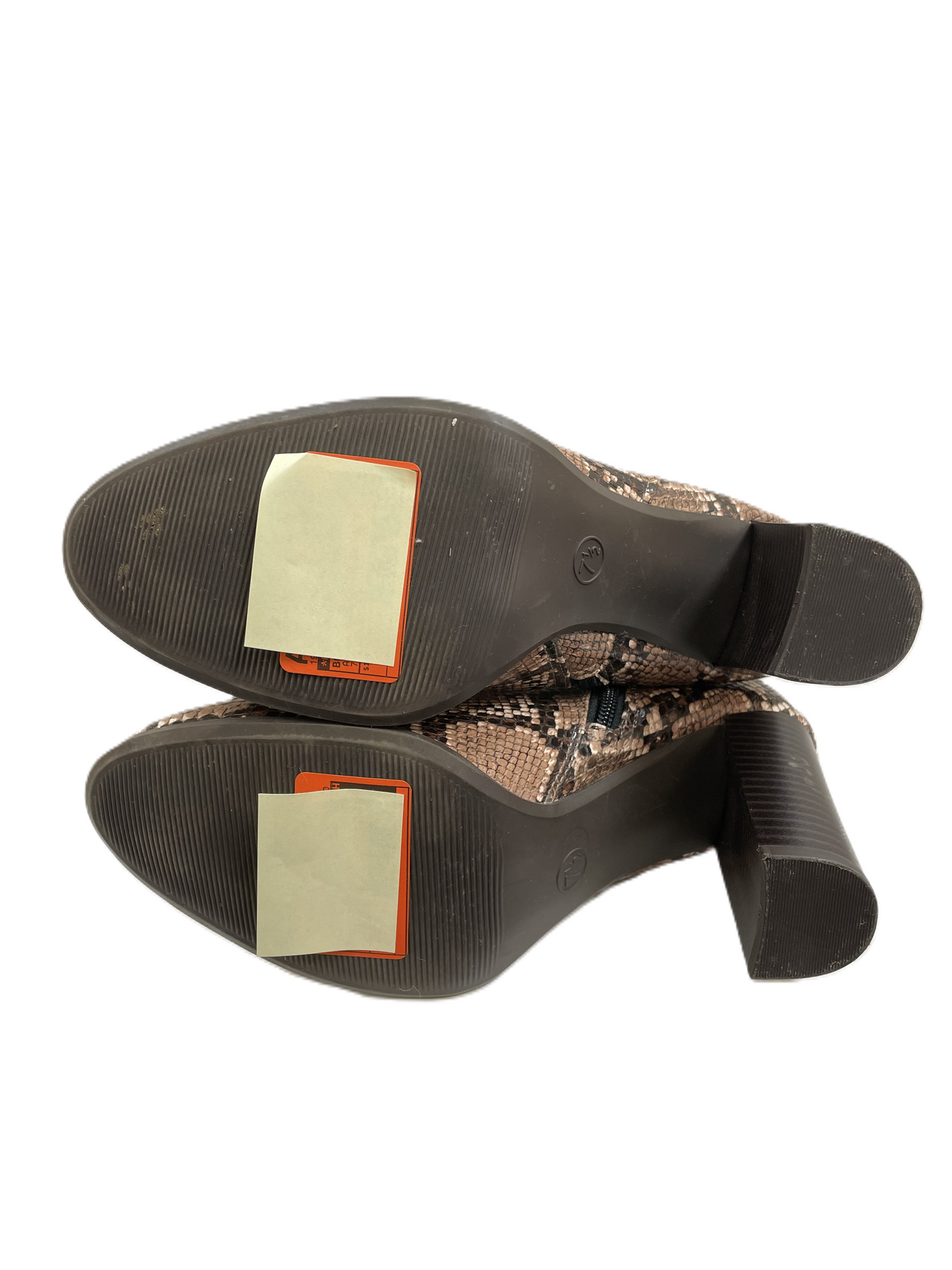 Boots Knee Heels By A New Day In Animal Print, Size: 7.5