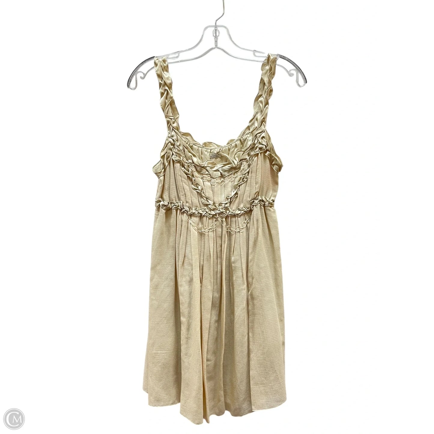 Dress Casual Short By Leon Max In Beige, Size: S
