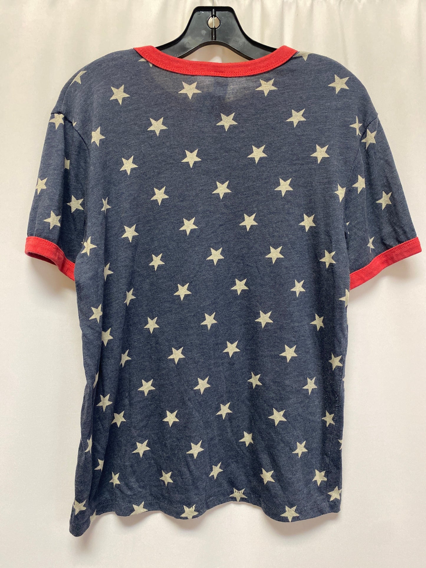 Blue Top Short Sleeve Alternative, Size M