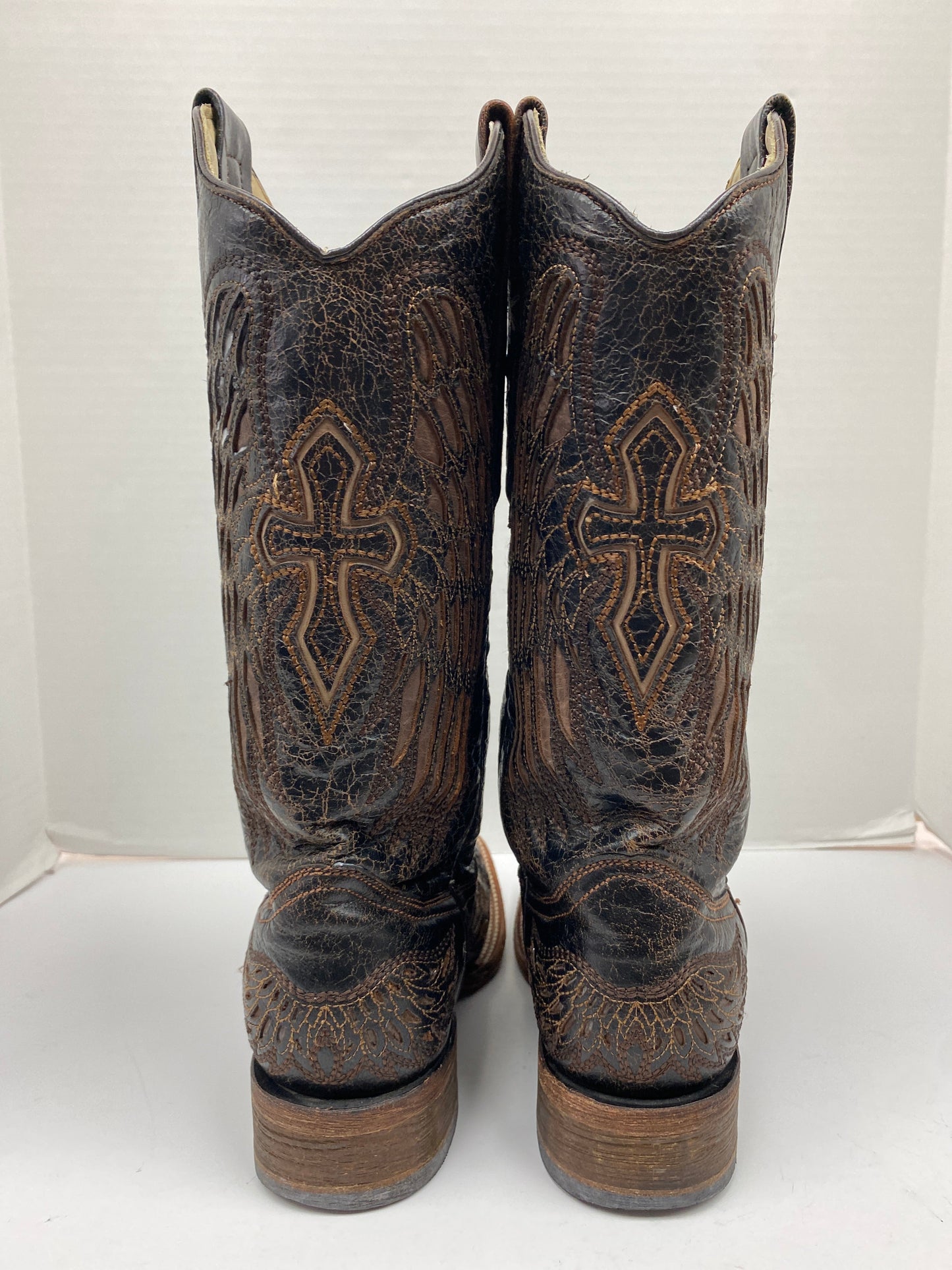 Boots Western By Corral In Brown, Size: 8.5