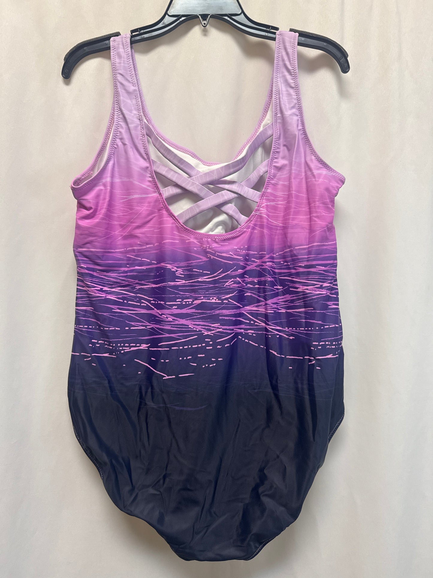 Swimsuit By Clothes Mentor In Pink, Size: 2x