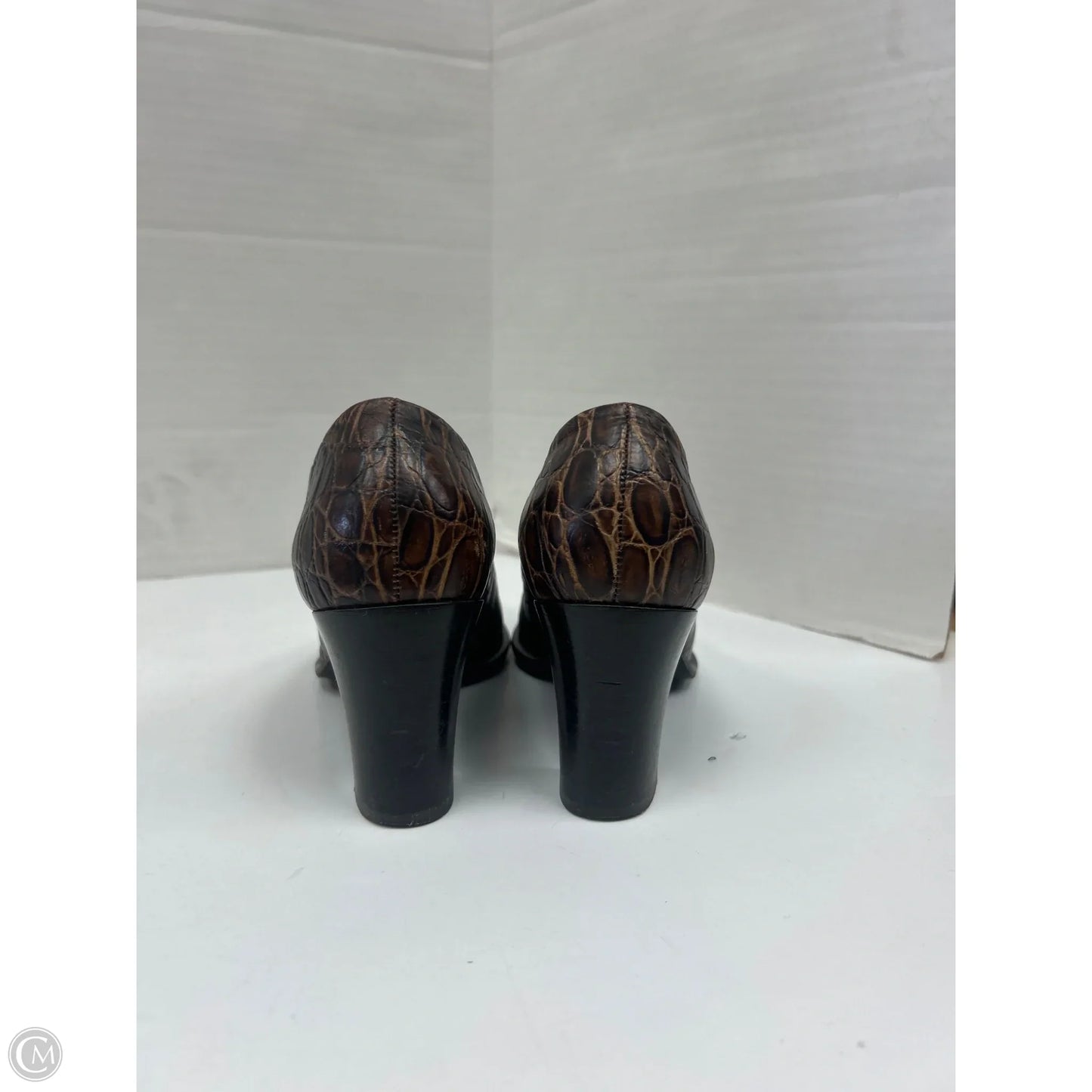 Shoes Heels Block By Franco Sarto In Brown, Size: 6