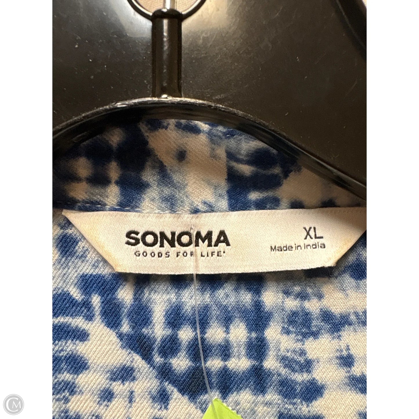 Dress Casual Maxi By Sonoma In Blue, Size: Xl