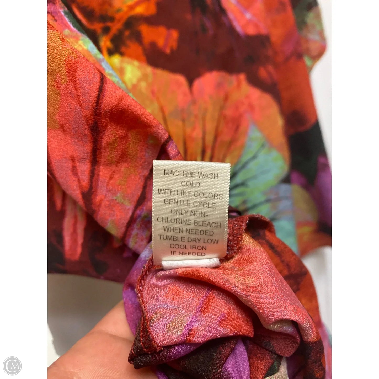 Top Short Sleeve By John Paul Richard In Red, Size: Xl